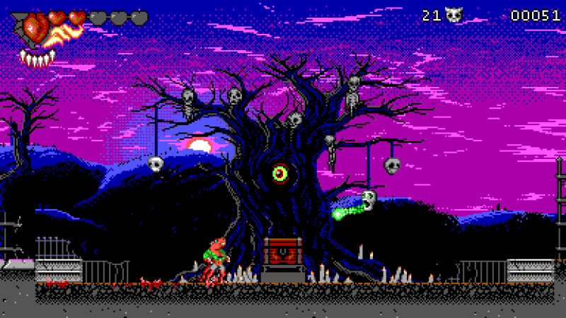 Haunted Lands bude akn platformovka v tle ZX Spectrum hier