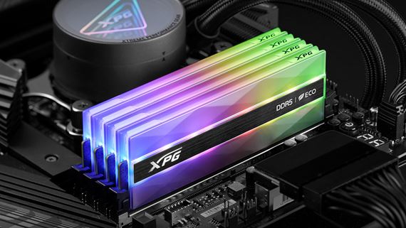 Nová pamäť XPG Lancer Neon RGB DDR5 prichádza v netradičnom dizajne