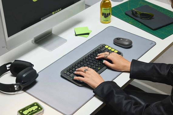 Logitech prin�a �t�lov� kl�vesnicu POP Icon Keys