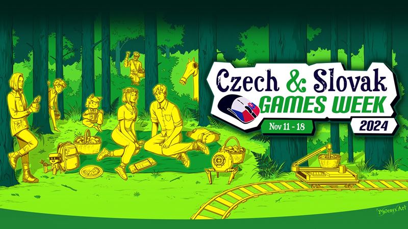 Dnes zana Czech & Slovak Games Week s rekordnm potom hier