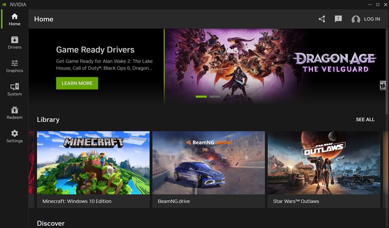 Nvidia prve vydala finlnu verziu svojej Nvidia App