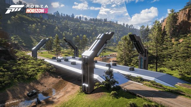 Forza Horizon 5 dostva tyri Porsche aut a Halo doplnky do tvorby trat 