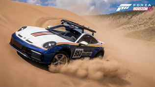 Forza Horizon 5 dostva tyri Porsche aut a Halo doplnky do tvorby trat 