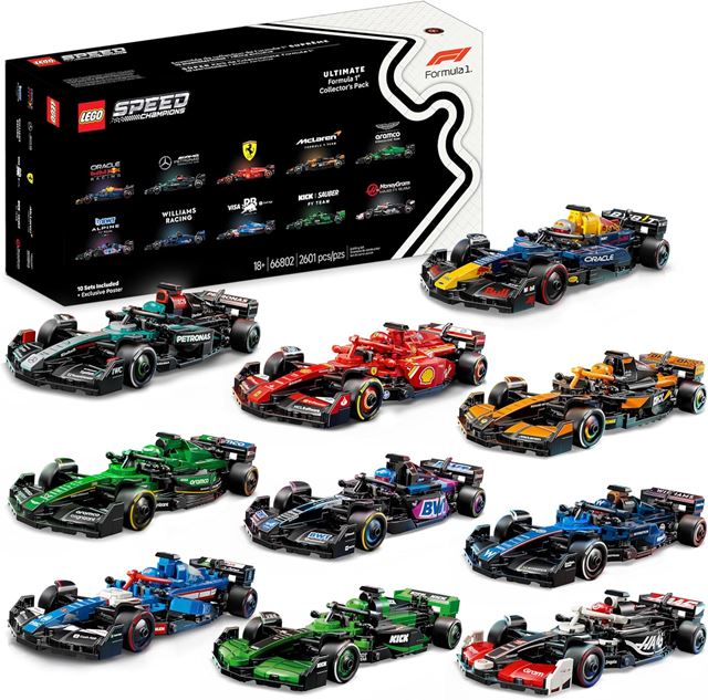 LEGO predstavilo nov� s�riu LEGO F1 form�l 