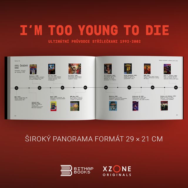 Kniha o FPS akci�ch I'm Too Young To Die od Bitmap Books vyjde v �e�tine 
