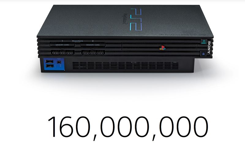 PlayStation 2 konzola dosiahla predaj 160 milinov kusov