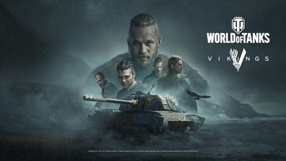 Postavy zo seriálu Vikingovia prichádzajú do World of Tanks