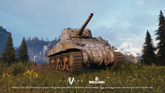 Postavy zo seri�lu Vikingovia prich�dzaj� do World of Tanks 