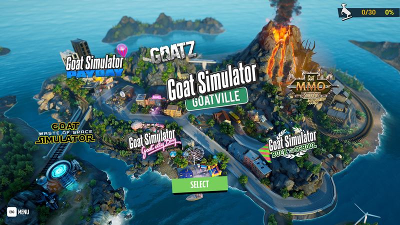 Goat Simulator remastered u vyiel a je dostupn aj v game passe