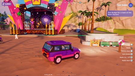 Lego sa vracia ku GTA tlu v Lego Fortnite Brick Life  