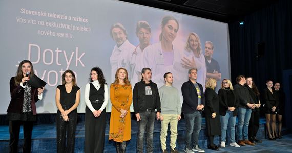 Slovenská televízia a rozhlas uviedla do sveta seriálovú novinku Dotyk života