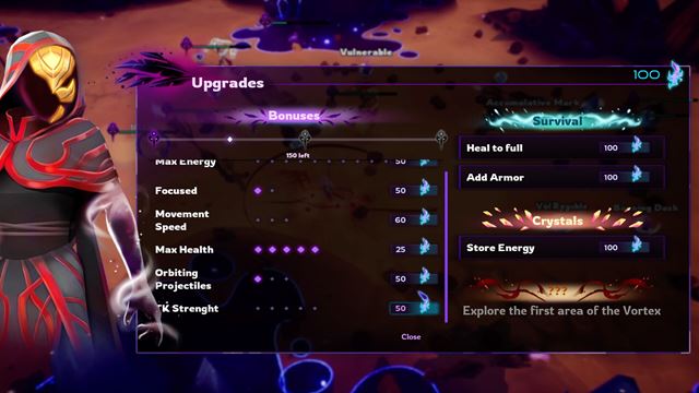 V Masks of the Void povediete do boja diev�a pou��vaj�ce telekin�zu 