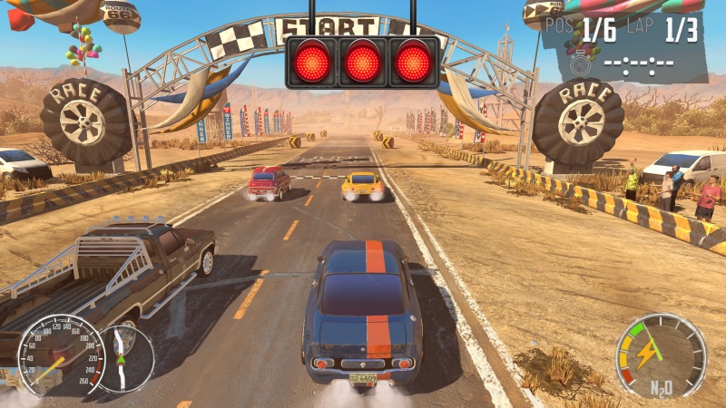 Junkyard Rush Racing zaal preteka a nielen na vrakovisku