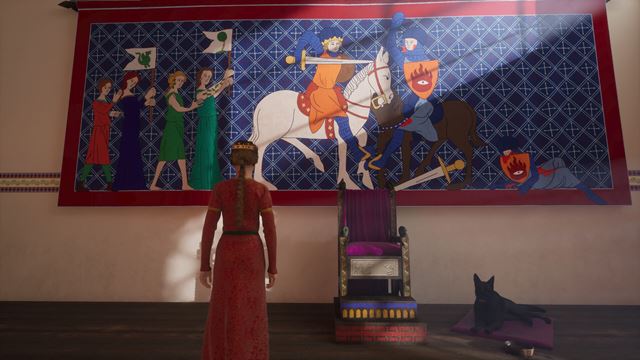 Elflock predv�dza nasledovn��ku tr�nu na hrade 