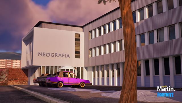 Sv�t� Martin mapa vo Fortnite dostala zimn� t�mu 