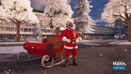 Sv�t� Martin mapa vo Fortnite dostala zimn� t�mu  