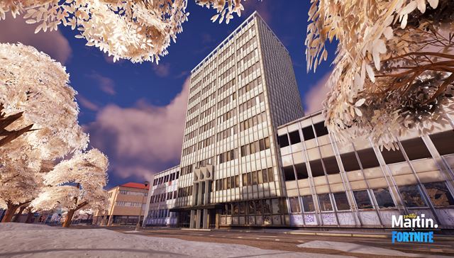 Sv�t� Martin mapa vo Fortnite dostala zimn� t�mu 