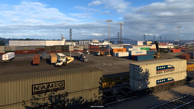 Nebraska DLC pre American Truck Simulator ukazuje �eleznice 