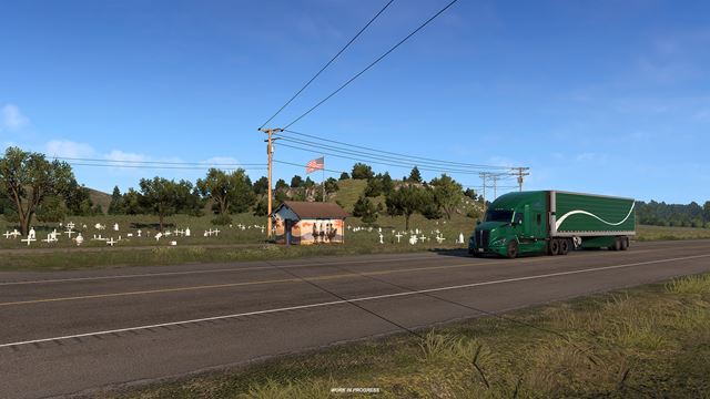 Nebraska DLC pre American Truck Simulator ukazuje �eleznice 