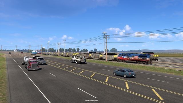 Nebraska DLC pre American Truck Simulator ukazuje �eleznice 