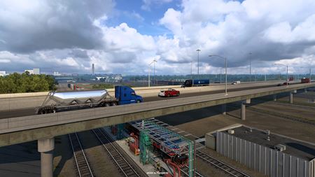 Nebraska DLC pre American Truck Simulator ukazuje �eleznice  