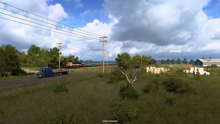 Nebraska DLC pre American Truck Simulator ukazuje �eleznice  