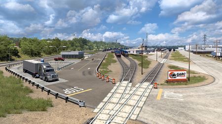 Nebraska DLC pre American Truck Simulator ukazuje �eleznice  