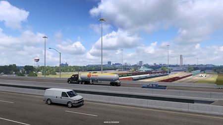 Nebraska DLC pre American Truck Simulator ukazuje �eleznice  