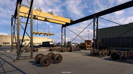 Nebraska DLC pre American Truck Simulator ukazuje �eleznice  