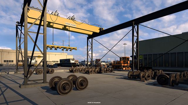 Nebraska DLC pre American Truck Simulator ukazuje �eleznice 