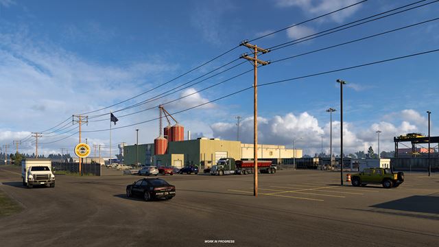 Nebraska DLC pre American Truck Simulator ukazuje �eleznice 