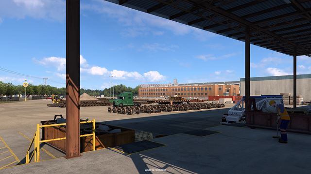 Nebraska DLC pre American Truck Simulator ukazuje �eleznice 