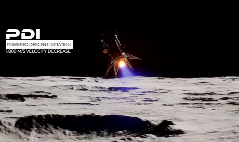 Skromn lander Odysseus pristl na Mesiaci