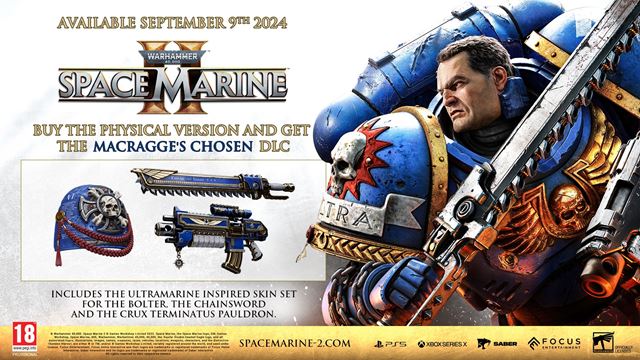 Warhammer 40,000: Space Marine 2 odha�uje svoje ed�cie a ich obsah 