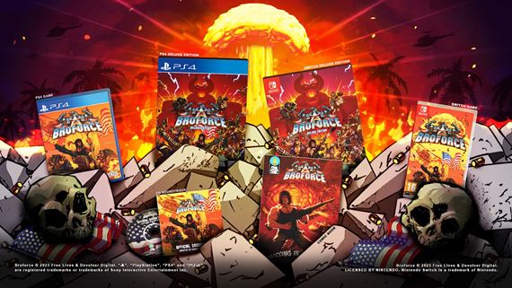 Broforce dostva retail edcie