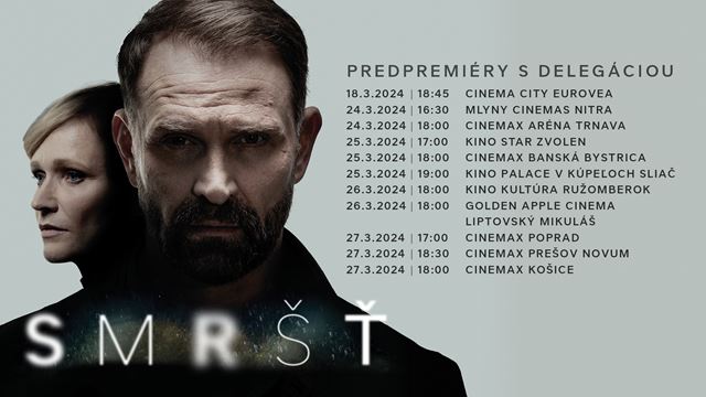 Smr�� �ak� fimov� tour. Stretnite sa s hercami a tvorcami nov�ho filmu re�is�ra Petra Bebjaka
 