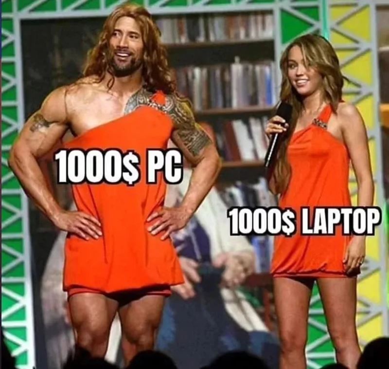 PC vs Notebook