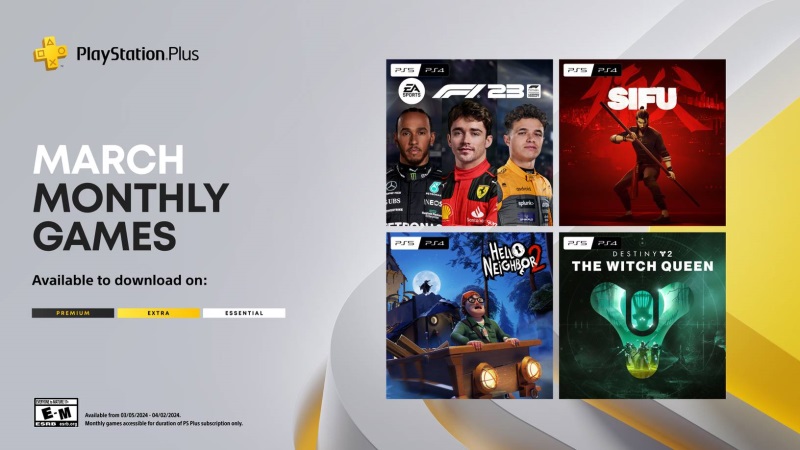 PlayStation Plus hry na marec predstaven
