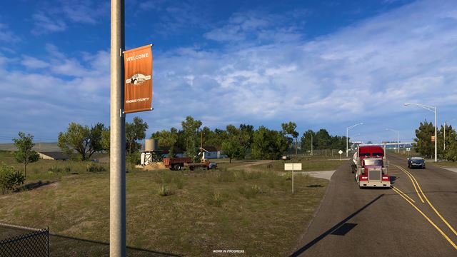 American Truck Simulator ukazuje mest� Nebrasky 