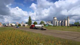 American Truck Simulator ukazuje mest� Nebrasky 