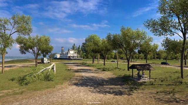 American Truck Simulator ukazuje mest� Nebrasky 