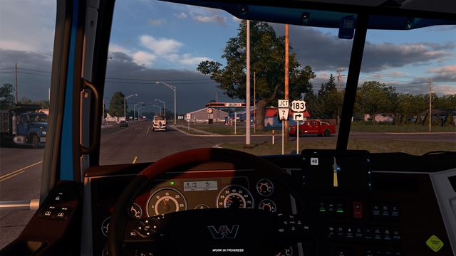 American Truck Simulator ukazuje mest� Nebrasky 