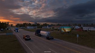 American Truck Simulator ukazuje mest� Nebrasky 