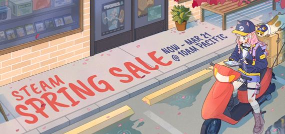 Na Steame od�tartoval jarn� v�predaj