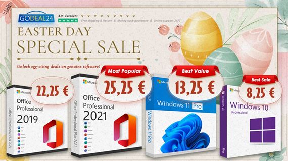 Upgradujte PC s legálnym softvérom od spoločnosti Microsoft. Ušetrite viac ako 90 % vo veľkonočnom výpredaji