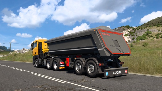 Euro Truck Simulator 2 ukazuje K�gel Trailer Pack