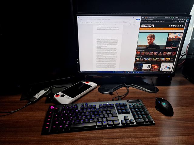 Ako jednoducho premeni handheld na desktop? 