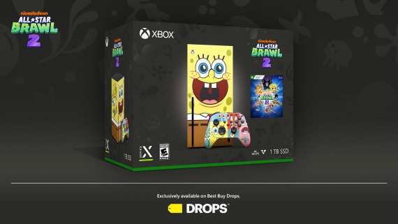 Microsoft dáva do predaja Spongebob edíciu Xbox Series X konzoly