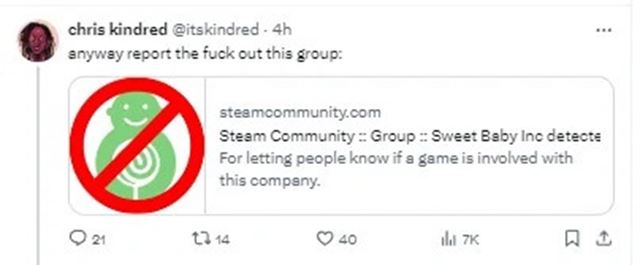 o je Sweet Baby Inc? A preo sa riei? 