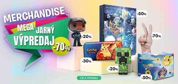Mega jarný výpredaj merchu v PlayGoSmart
